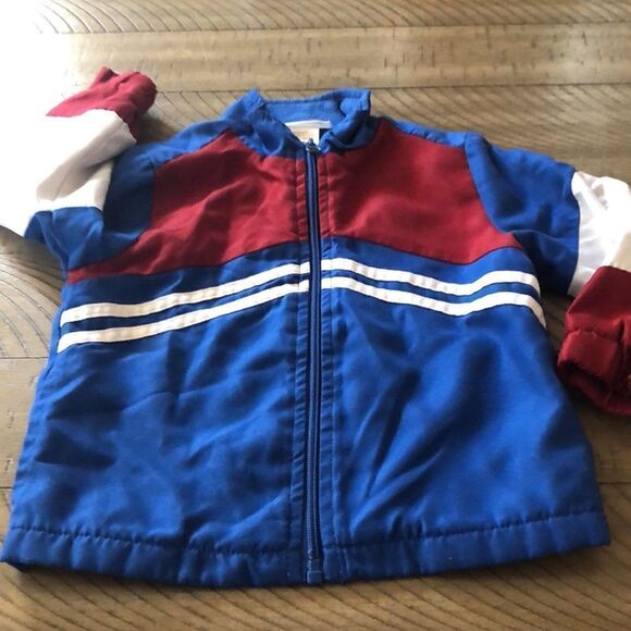 Classic Fleecelined ⛵️ Windbreaker 2 pockets Zip up. Soft! - Picture 3 of 17